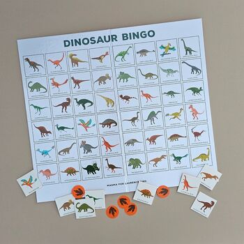 Dinosaur Bingo, 2 of 4
