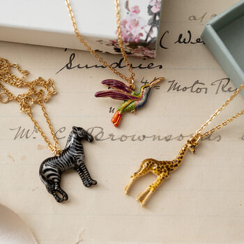Giraffe Pendant Necklace, 2 of 7