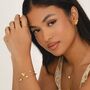 Butterfly Bracelet 18k Gold Plated, thumbnail 7 of 9