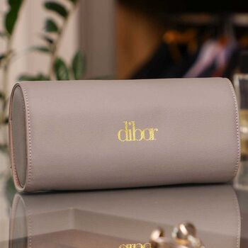Dad's Personalised Luxury Grey Trio Watch Case, 5 of 8