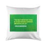 Personalised Football Quote Cushion Cover, thumbnail 3 of 3