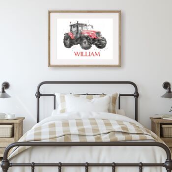 Personalised Massey Tractor, 2 of 3