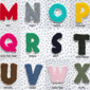 Iron On Varsity Style Letter Patch, thumbnail 6 of 8