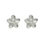 Sterling Silver Forget Me Not Flower Stud Earrings, thumbnail 6 of 6