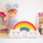 Rainbow And Clouds Money Box, thumbnail 1 of 2