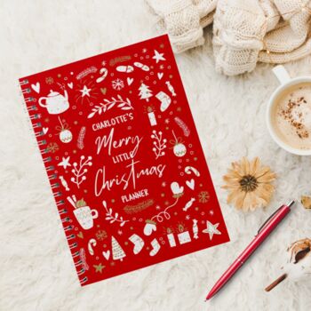 Christmas Planner A5 Personalised Christmas Organiser, 2 of 10