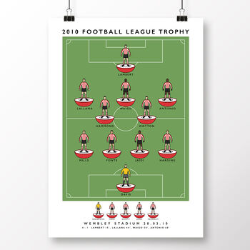 Southampton 2010 Football League Poster, 2 of 8