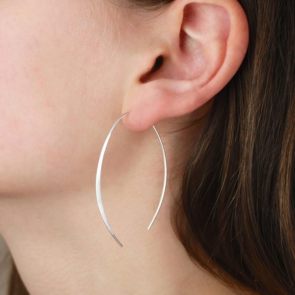 Wishbone Earrings By Penelopetom Notonthehighstreet Wishbone Earrings