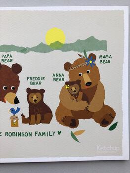 Family Bear Print, 9 of 12