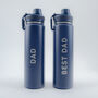 Father's Day Personalised Water Bottle, thumbnail 4 of 6