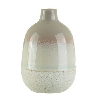 Miniature Grey Ombre Glazed Vase, 2 of 3