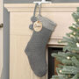 Personalised Chunky Knit Christmas Stockings, thumbnail 5 of 8