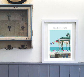 Brighton Bandstand Print, 5 of 5