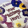 The Personalised Floral Brownie Cake, thumbnail 2 of 2