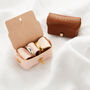 Personalised Leather Wedding Ring Pouch, thumbnail 6 of 6