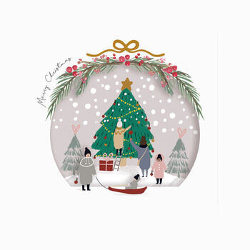 Sleighbeils Pop Up Greeting Card, 3 of 5