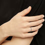 18ct White Gold Twist Rope Ring, thumbnail 2 of 3