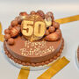 Mini 50th Birthday Smash Cake, thumbnail 1 of 7