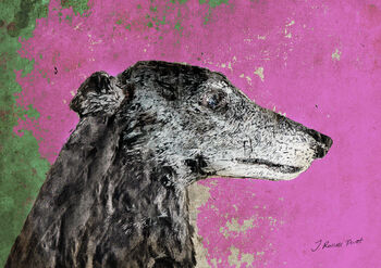 Bespoke Dog Portrait, 5 of 6