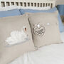 Embroidered Swan Cushions, thumbnail 7 of 9