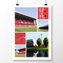 Nottingham Forest Views Of The City Ground Poster, thumbnail 2 of 7