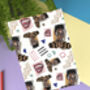 Grace Jones A5 Patterned Notebook, thumbnail 1 of 7