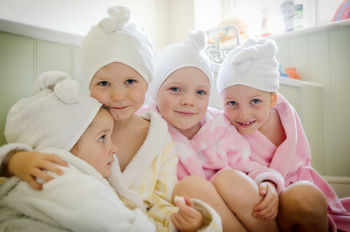 Personalised Cuddletwist Bamboo Childrens Hair Towel, 3 of 12