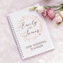 Personalised Sparkle Wedding Planner, thumbnail 1 of 4