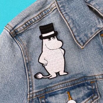 Moomin Moominpappa Sew On Patch, 2 of 2