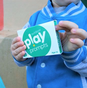 Outdoor Play Prompts Activity Cards For Kids Aged One+, 9 of 12