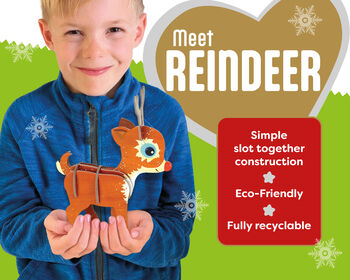 Build Your Own Personalised Reindeer, 3 of 9