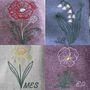 Personalised Cashmere Birthday Flower Large Scarf Gift, thumbnail 6 of 8