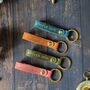 Personalised Leather Keyring And Keychain Gift, thumbnail 1 of 7