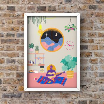 Cool Pop Art Chillout Room Print, 2 of 3