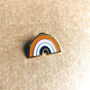 Rainbow Enamel Pin, thumbnail 2 of 4