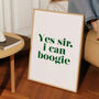Yes Sir I Can Boogie Giclée Art Print, thumbnail 4 of 5