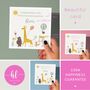 Personalised New Baby Card Any Relation Pink/Blue/Green, thumbnail 4 of 8