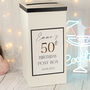 Manhattan Birthday Card Post Box, thumbnail 1 of 4