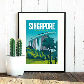 Singapore Art Print, 3 of 4
