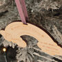 Personalised Rainbow Memorial Christmas Tree Decoration, thumbnail 2 of 3