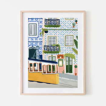 Lisbon, Portugal Travel Art Print, 4 of 6