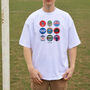 Golf Beer Mats Oversized T Shirt, thumbnail 6 of 10
