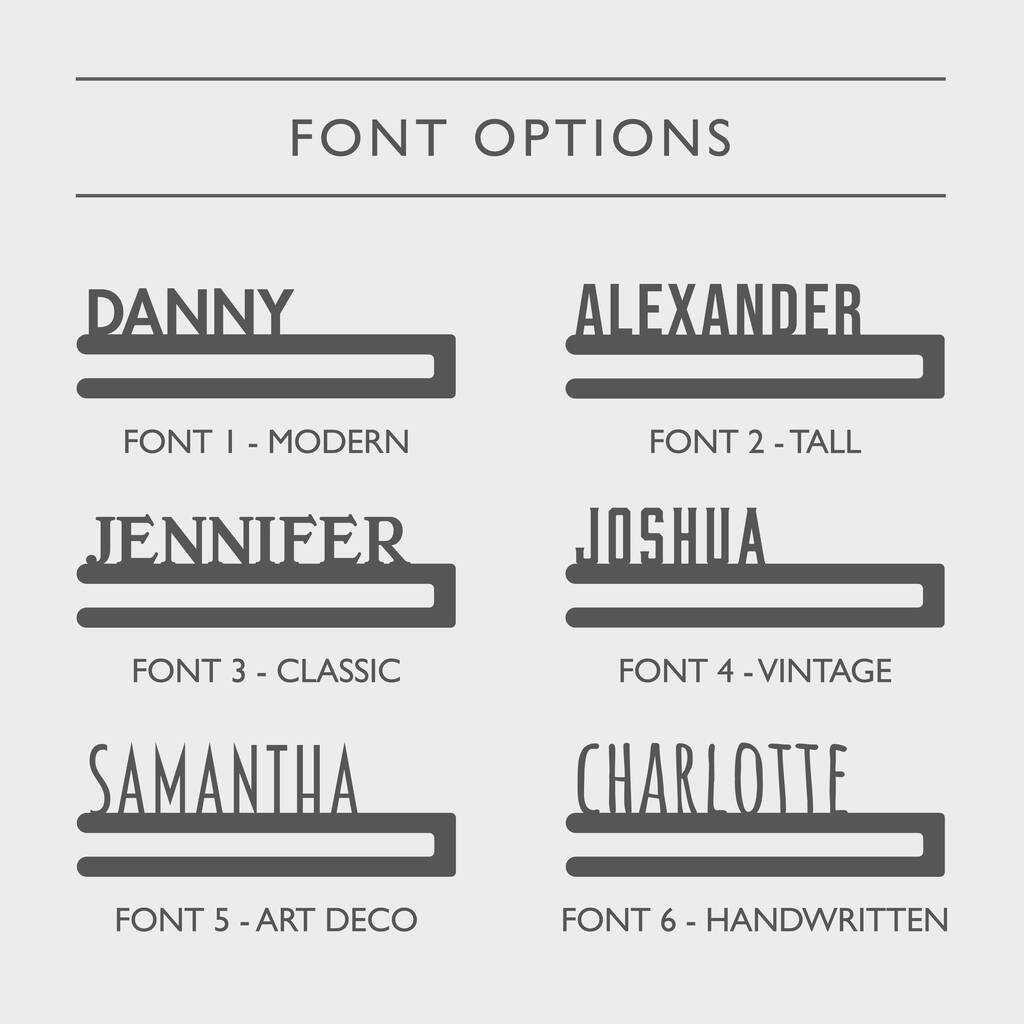 Personalised Dinner Party Table Name Tags By The Rustic Dish