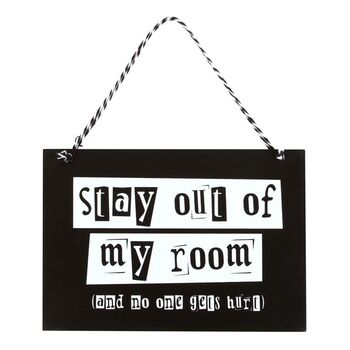 Stay Out Of My Room Hanging Sign, 2 of 3