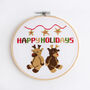 Reindeer Christmas Cross Stitch Kit Seven', thumbnail 2 of 5