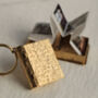 Personalised Family Album Floral Locket Keyring, thumbnail 4 of 12