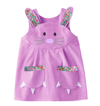 Lavender Baby Bunny Dress, 3 of 6