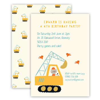 Personalised Children's Birthday Party Invitations, 6 of 9