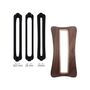 Dark Brown Wooden Laptop Stand With Silicone Insert, thumbnail 6 of 8