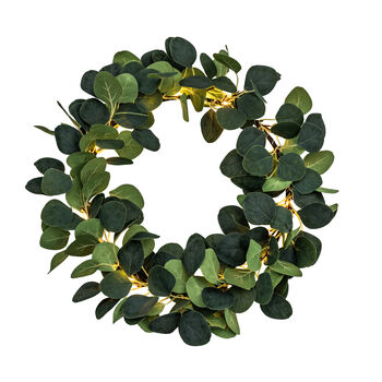 Eucalyptus LED Wreath, 3 of 3